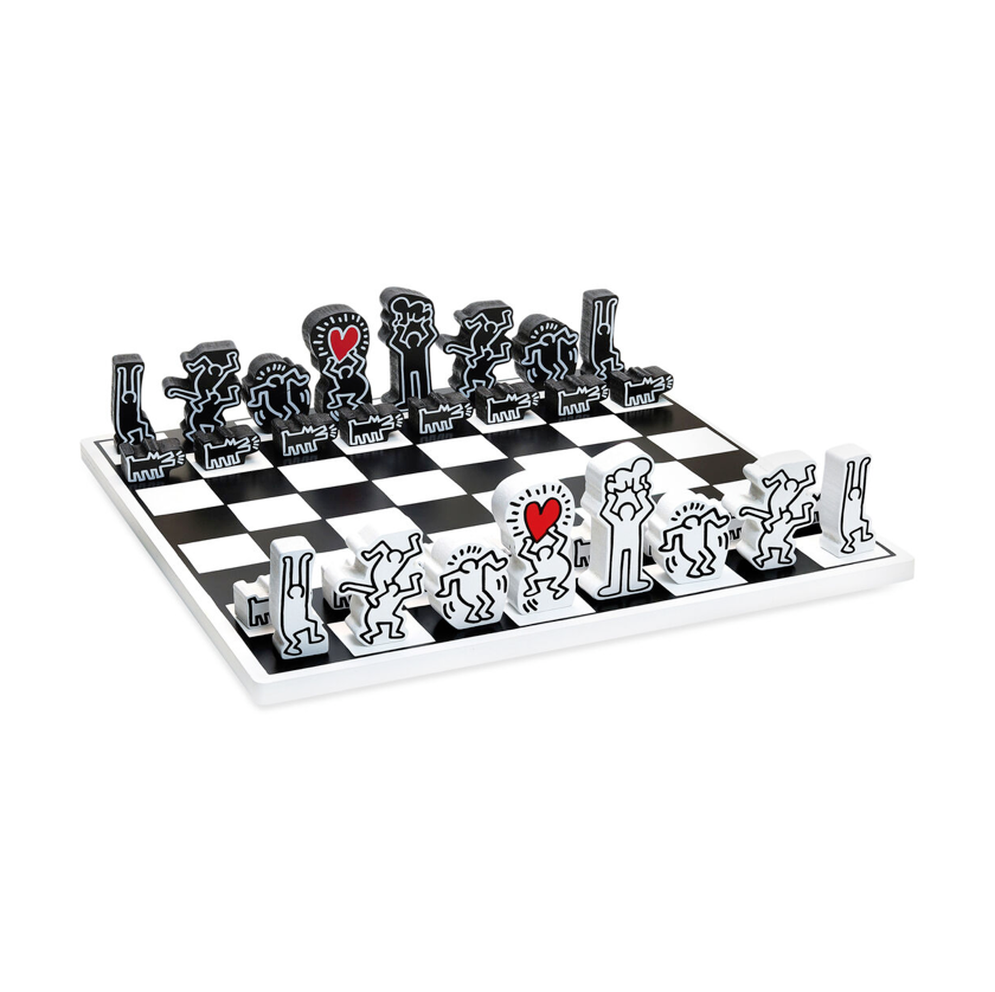 Keith Haring Schaakspel Zwart/wit Nieuw!! image 18