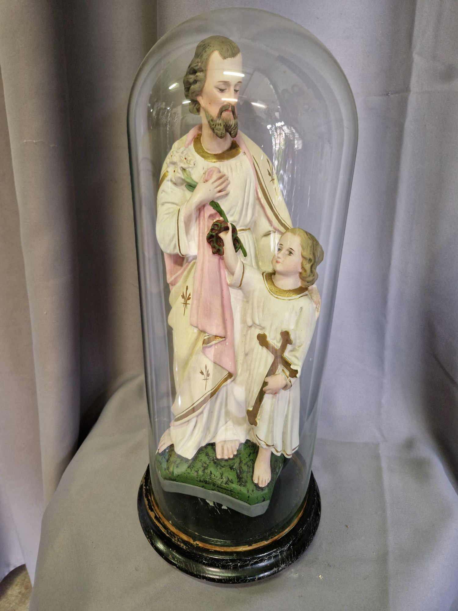 Religieus Jozef Met Jezus Beeld image 2