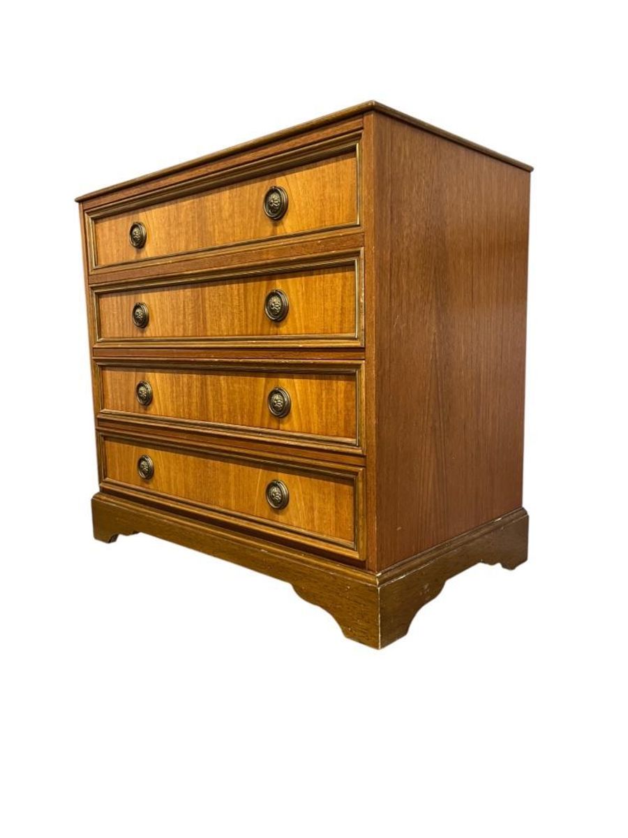 Vintage Mini Ladekast / Houten Commode image 7