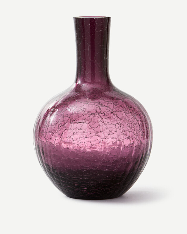 Polspotten | Gecraqueleerde Glazen Bolvaas S image 2