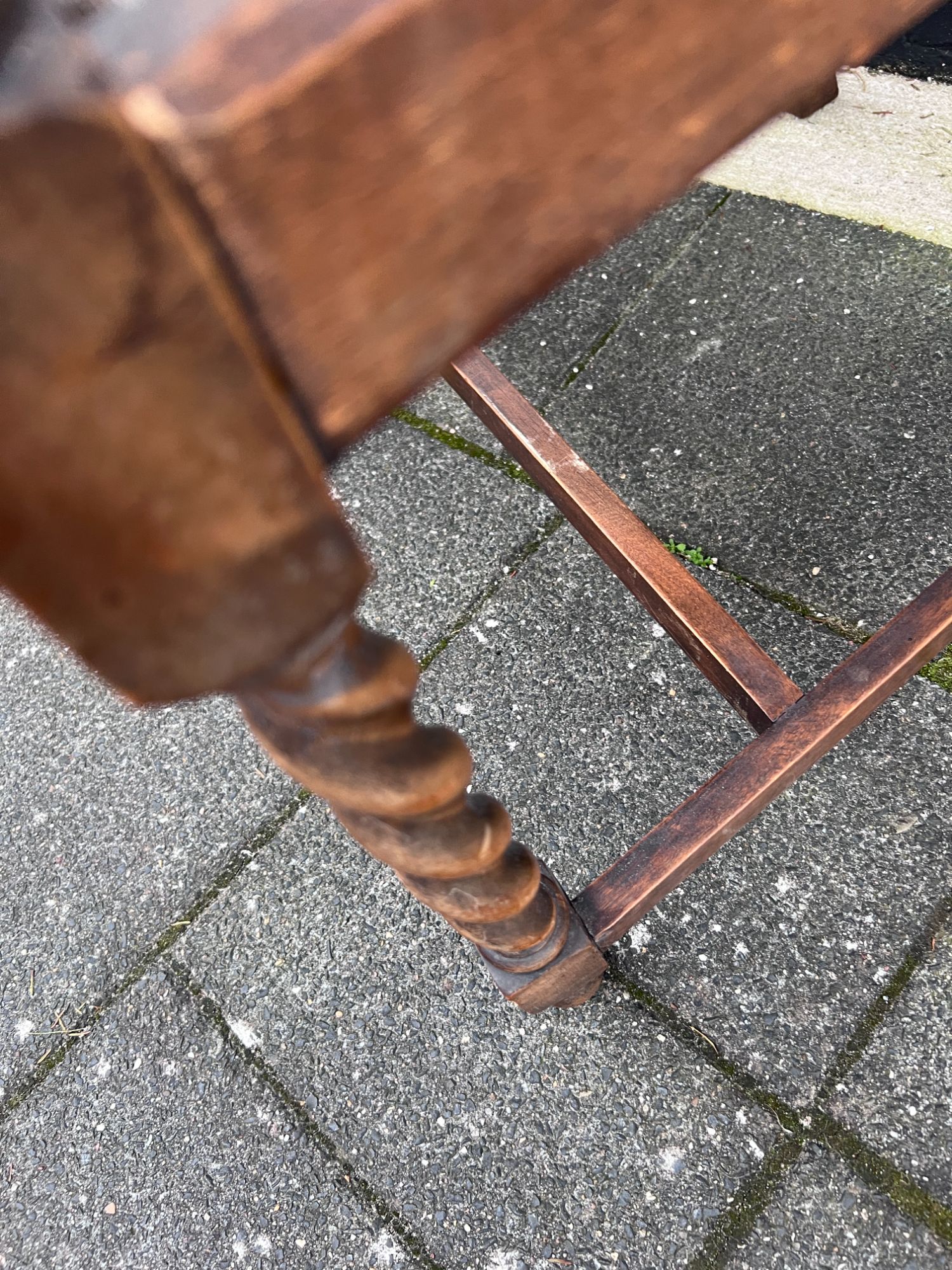 Antiek Engels Eiken Stoel Met Armleuningen, Maten Volgen Nog image 7