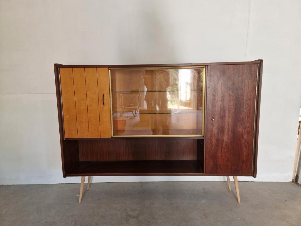 Vintage Mid Century Jaren 50 Highboard Design image 2