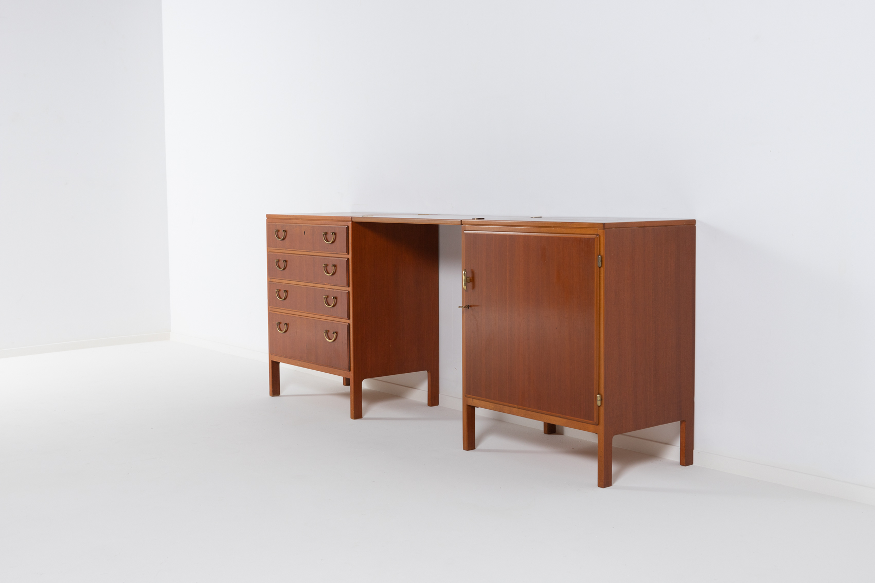1950’s Swedish Mid-century Modern Sideboard From David Rosen By Nordiska Kompaniet image 2