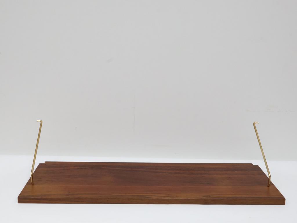 Poul Cadovius | Losse Wandplank | Met Haken | Palissander image 7