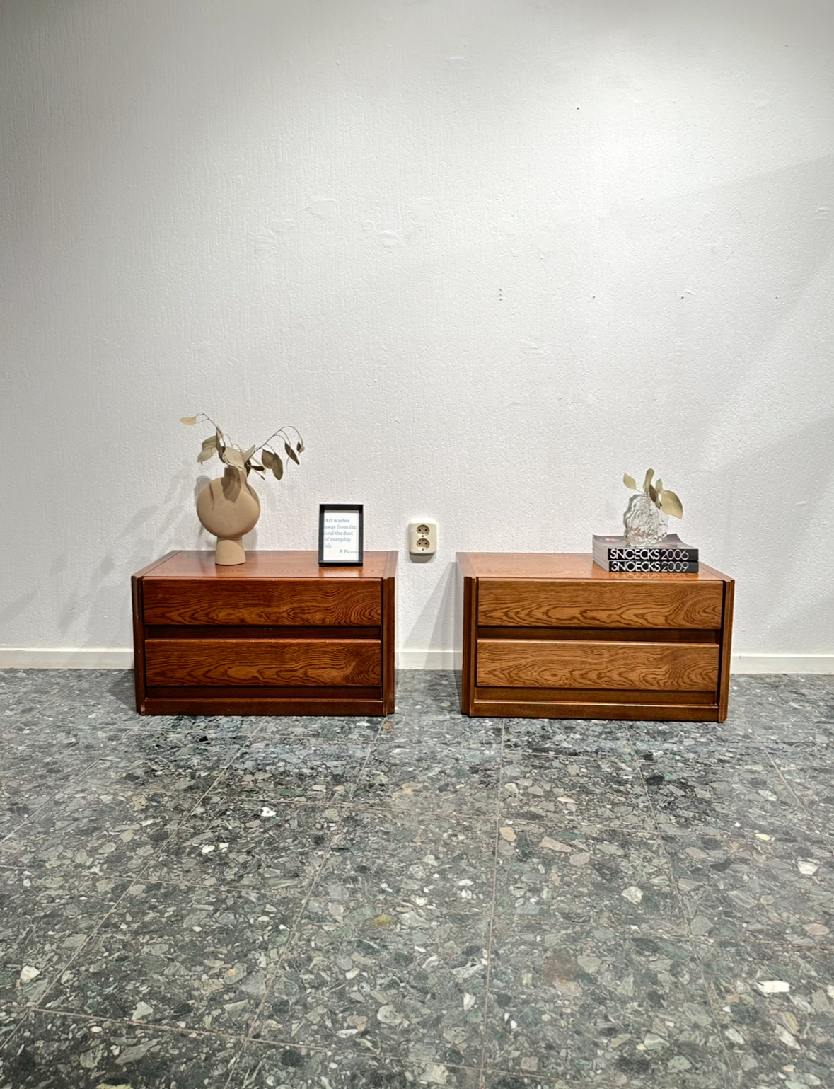 Vintage Wengé Slaapkamer Set image 6