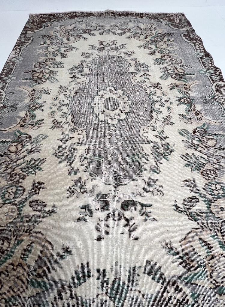 Beige Bruin Vintage Yuruk Vloerkleed 265 X 170 Cm image 3