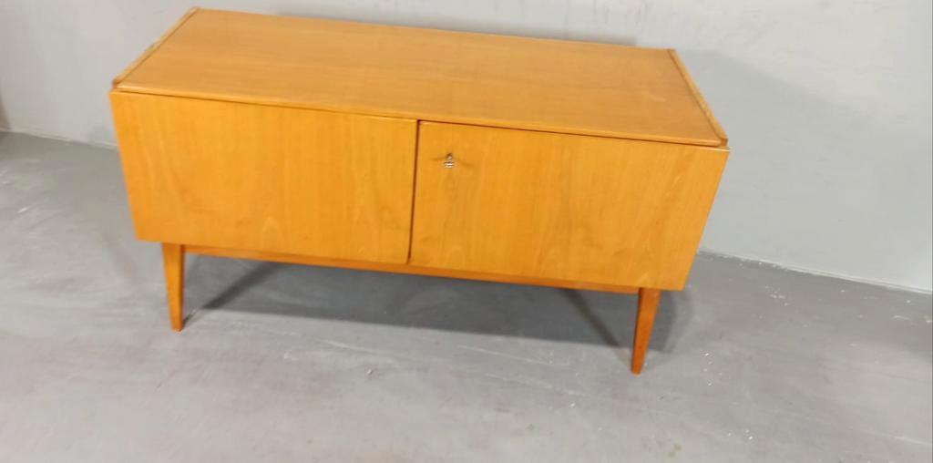 Vintage Houten Dressoir Wandmeuble Kast image 20