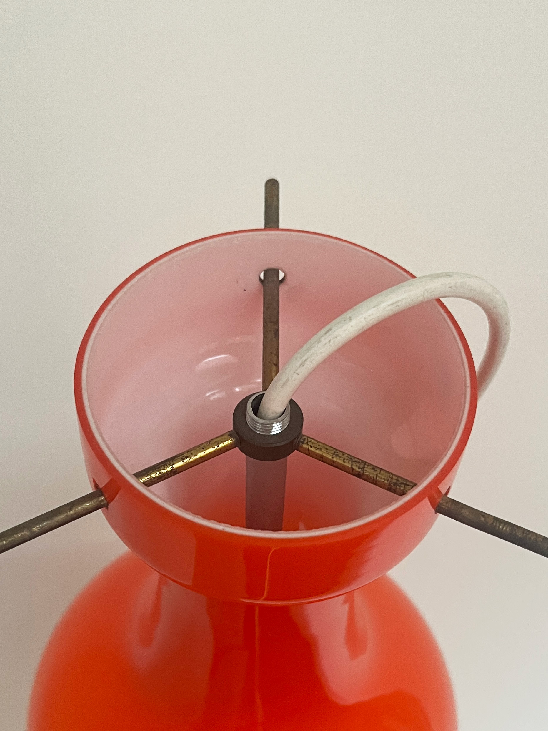 Targetti Sankey Hanglamp Italië 1970 image 6