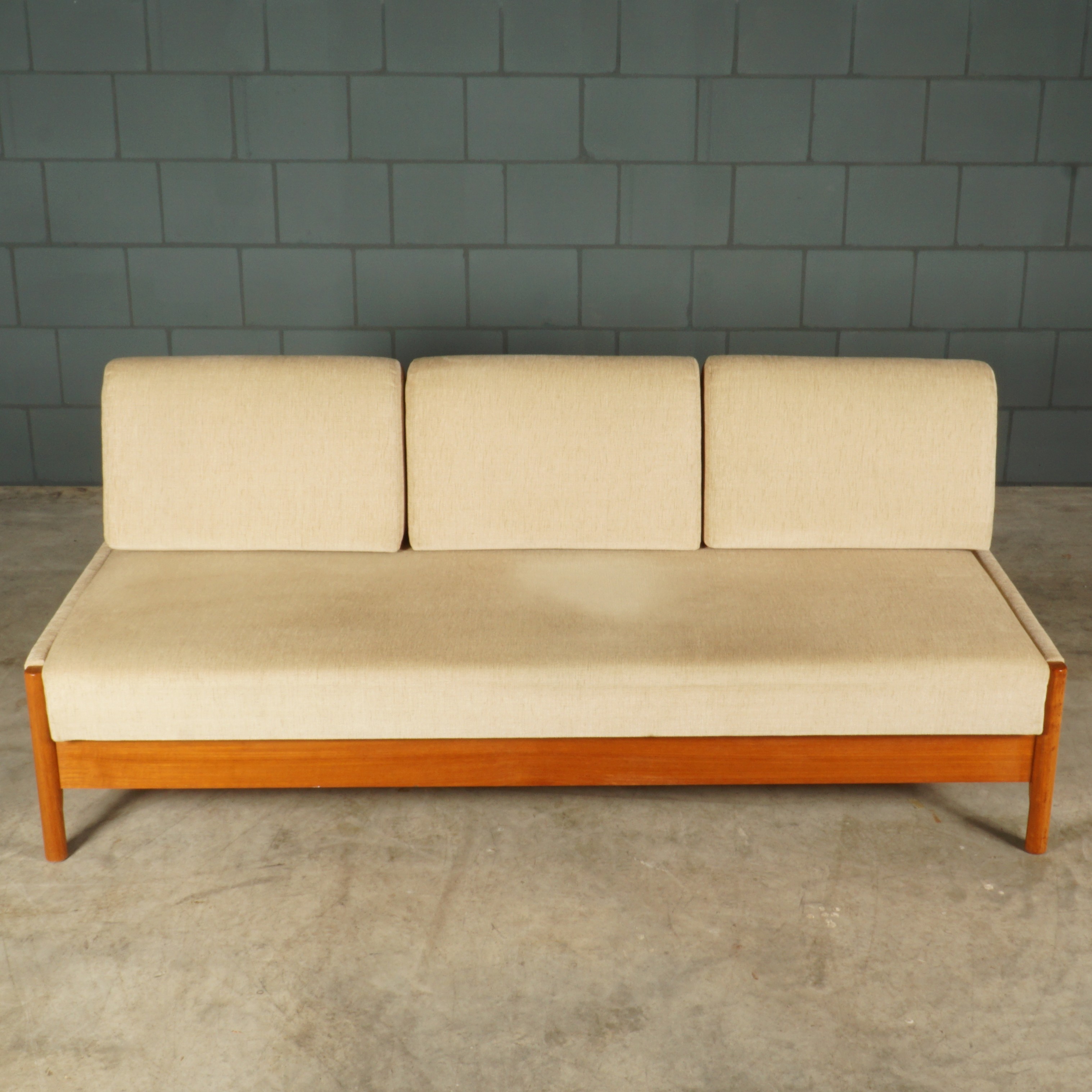 Vintage Deense Klepbank – Den Blaa Fabrik – Jaren 60 image 12