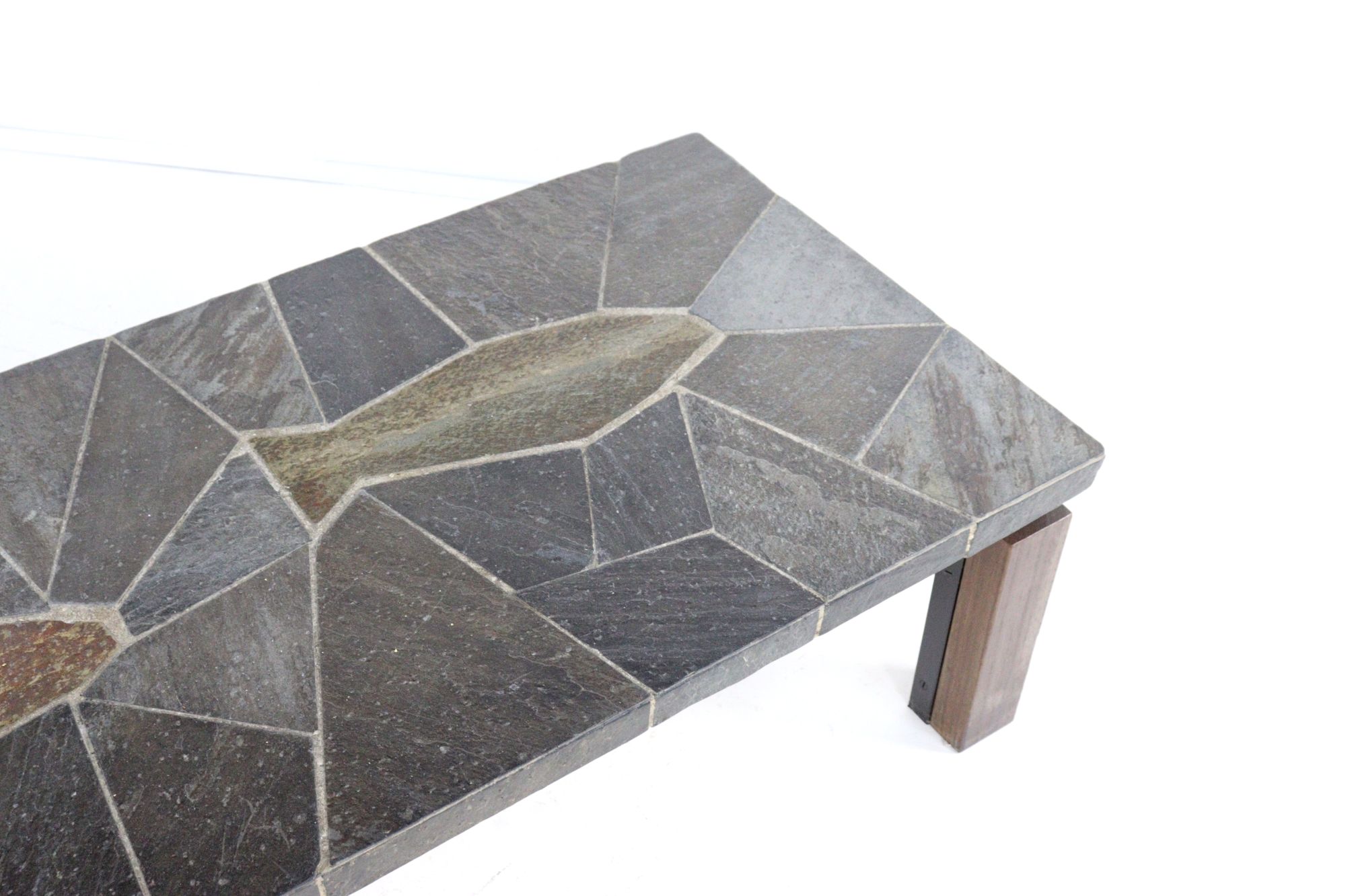 Vintage Salontafel Brutalist 'fish' image 13