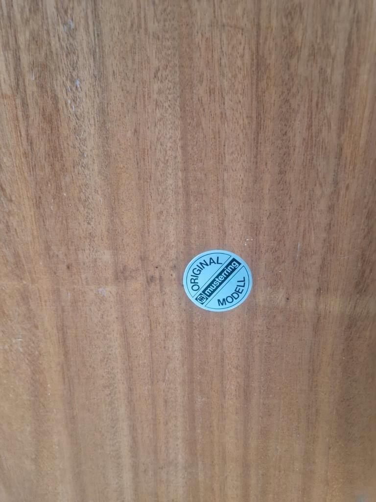 Vintage Musterring Houten Side Table Tafel. image 6
