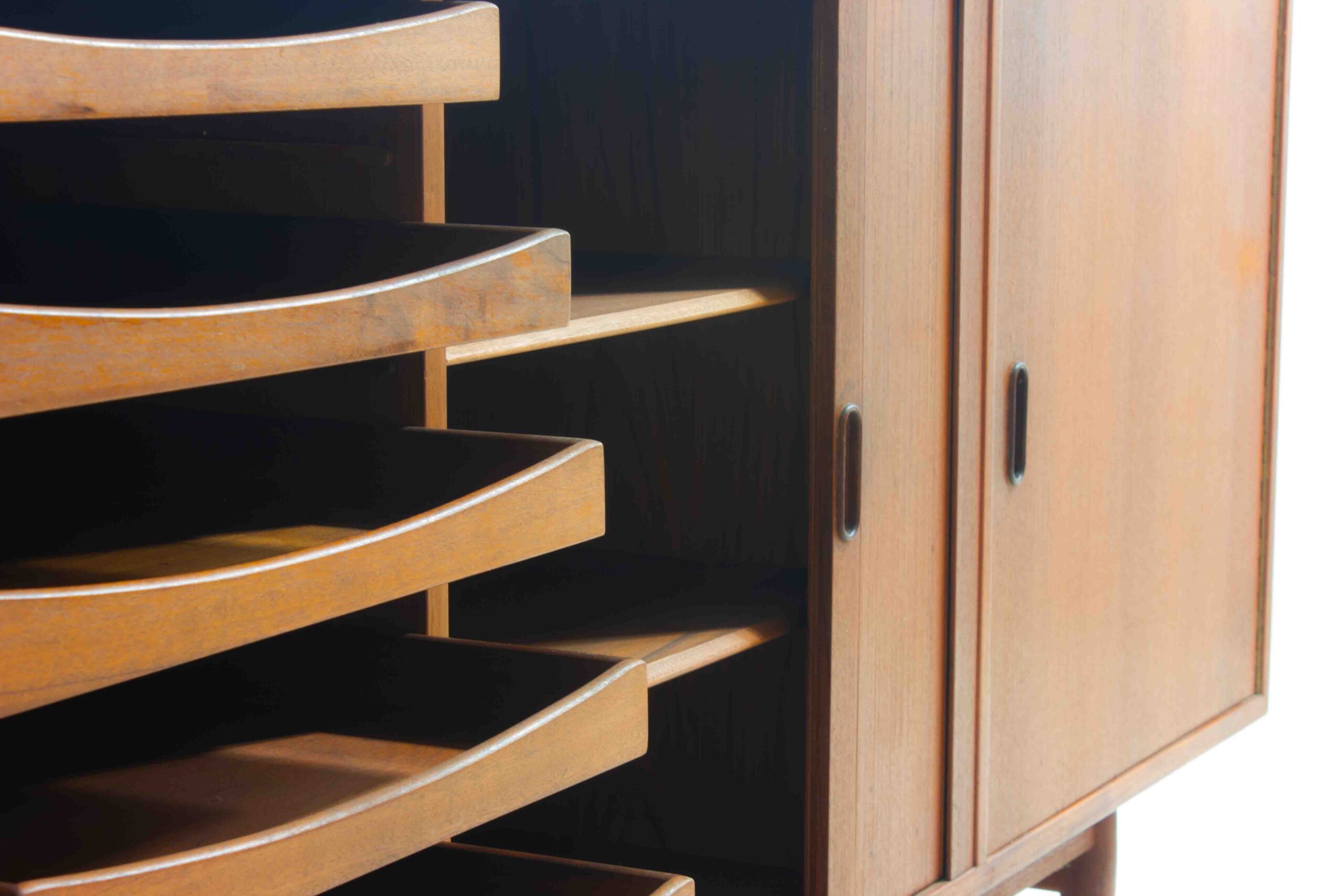 Zeldaam Mid-century Dressoir Van Arne Vodder, Denemarken 1950 image 11