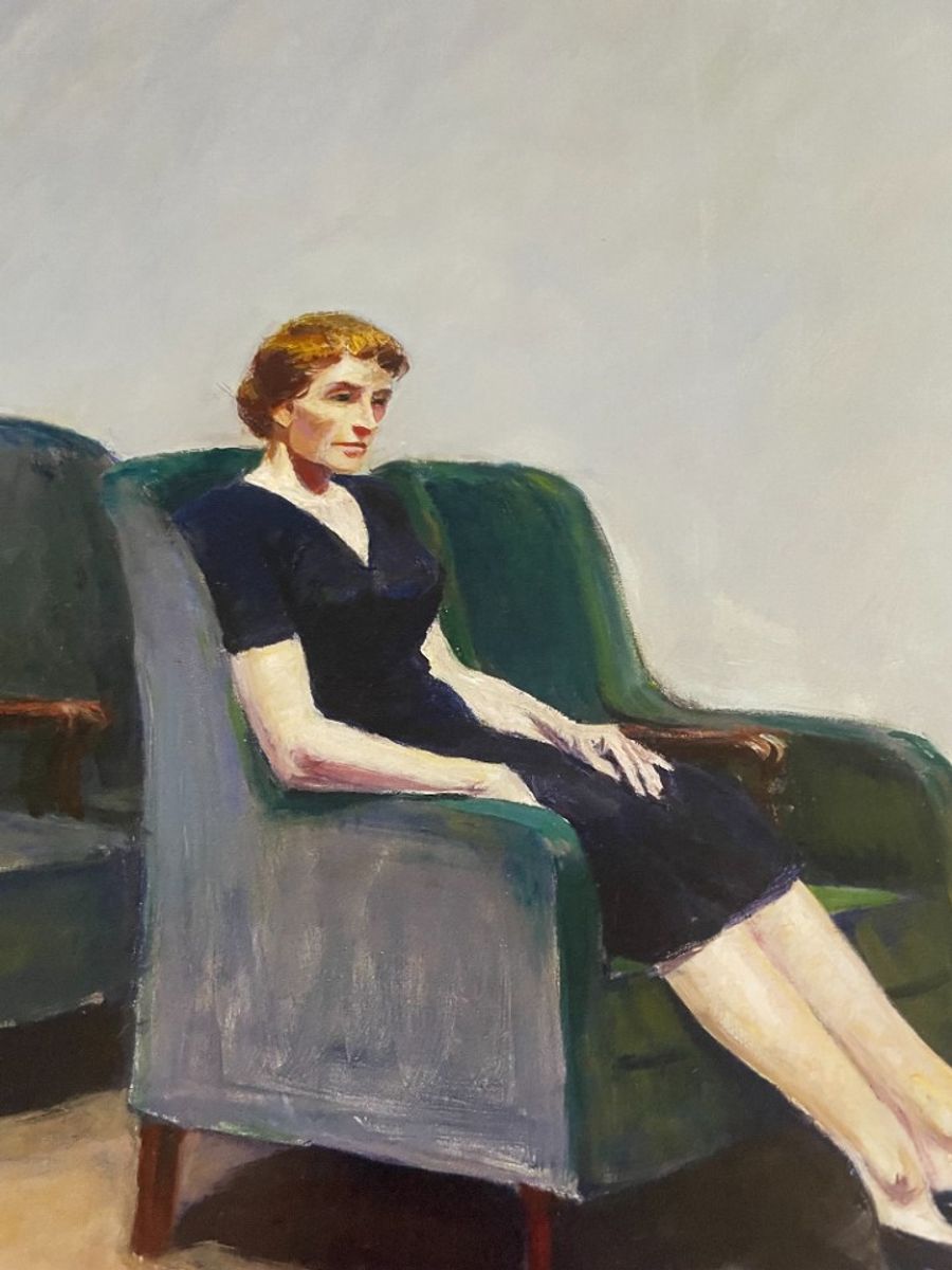 Edward Hopper (1882-1967), Intermission, 1963, image 13