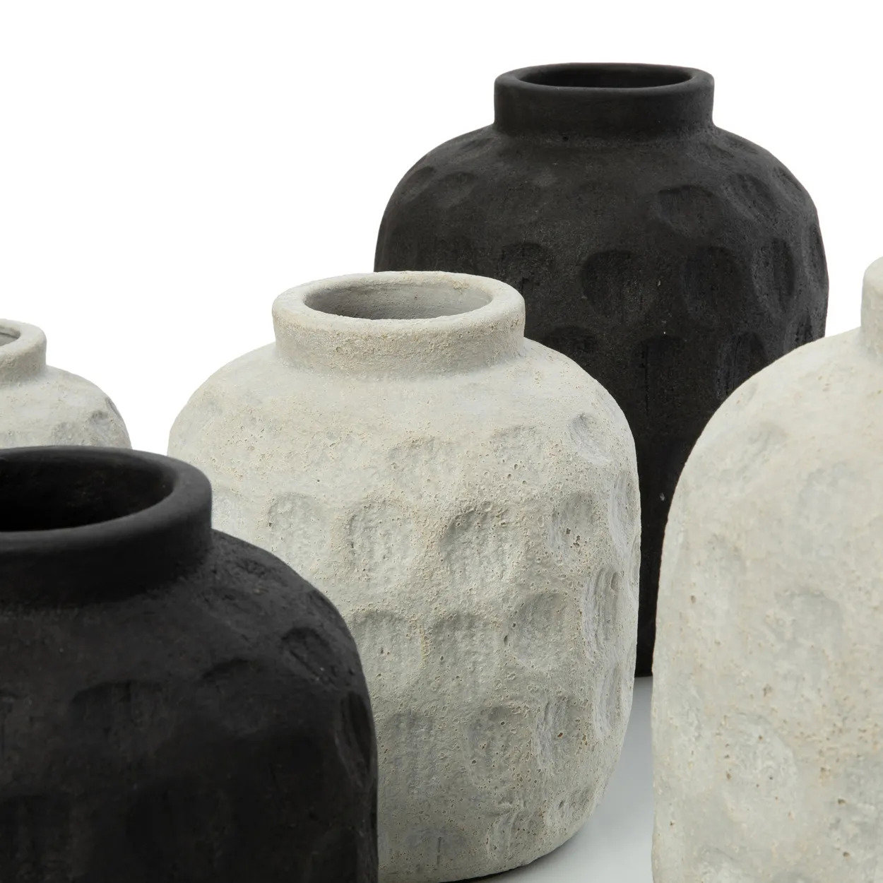 Bazar Bizar | De Trendy Vaas - Beton - M image 9