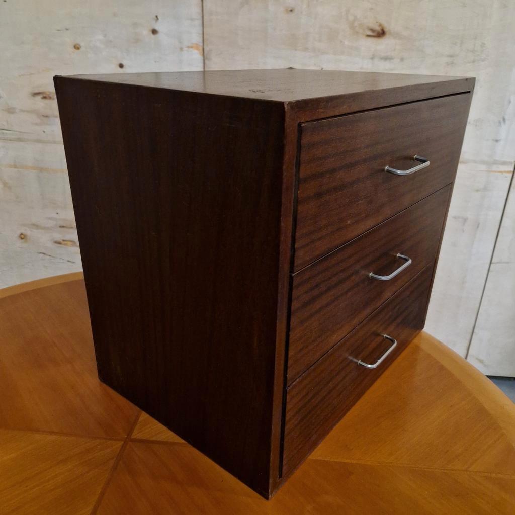 Vintage Ladekast Zwevend Kastje Jaren 60 Mid Century image 5