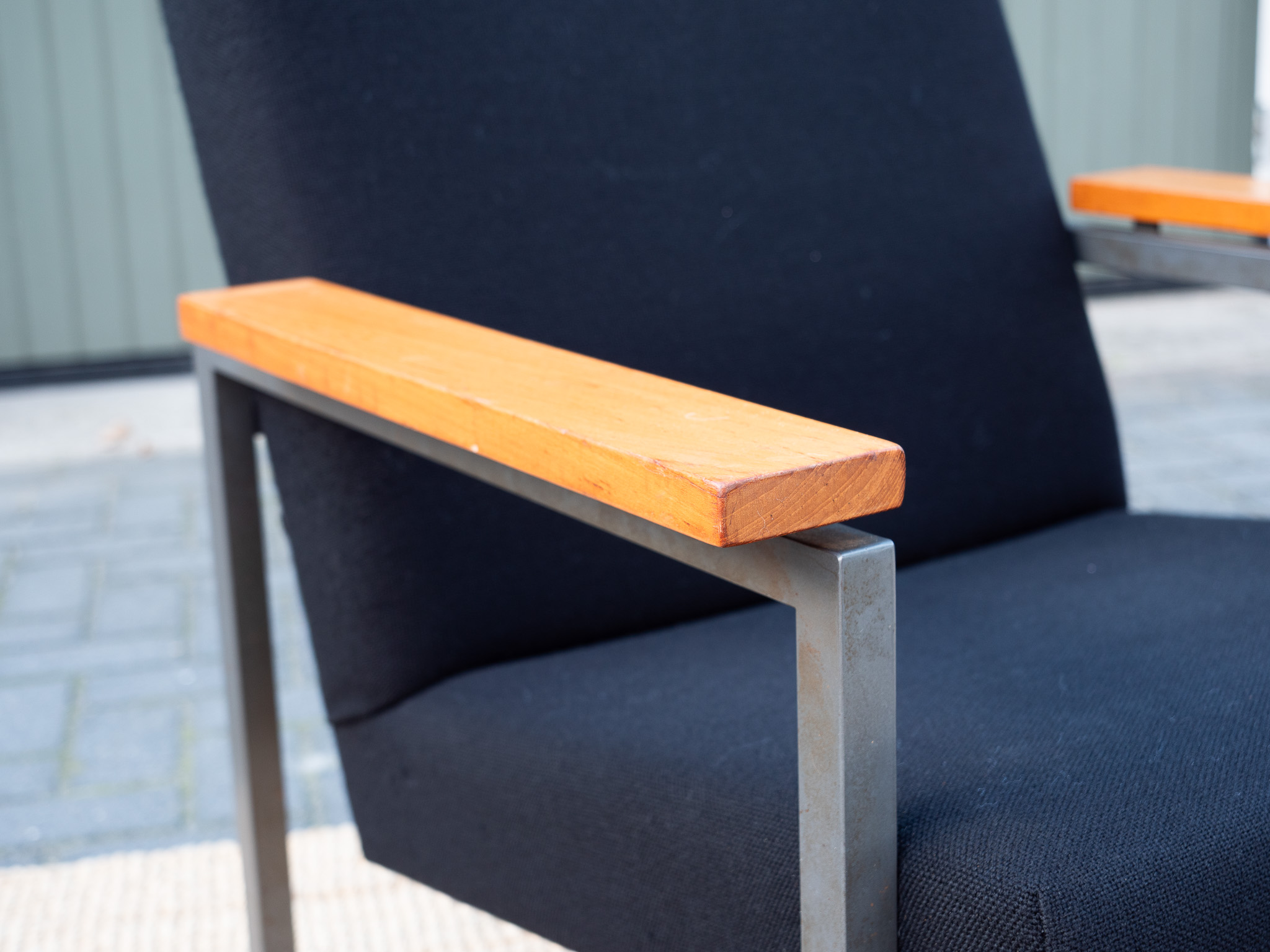 Gijs van der Sluis Model 30 | Vintage Design Stoelen | Stof image 4