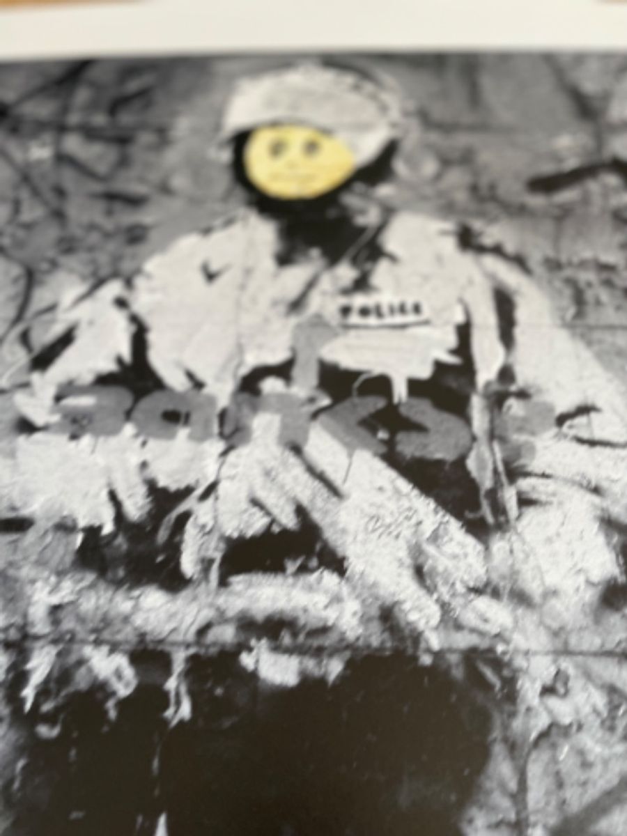 Banksy, Riot Cop, Copyright Panorama London, All Right Reserved , Printed In The Uk image 7