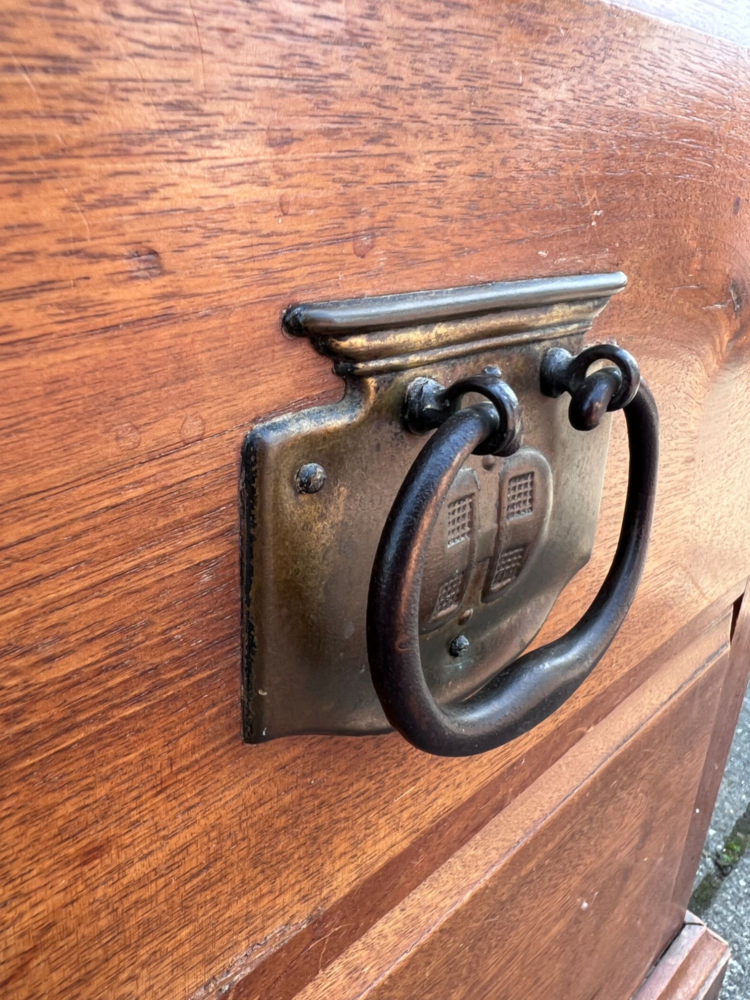 Antiek Engelse Ladekast Met 4 Lades, image 11
