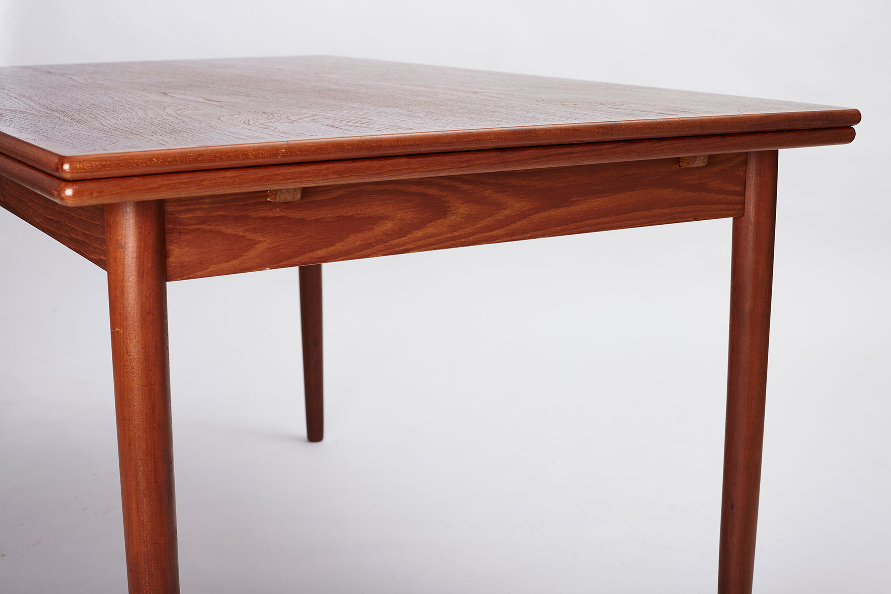 Teak Dining Table With Dutch Pulls, Denmark 1970’s image 11