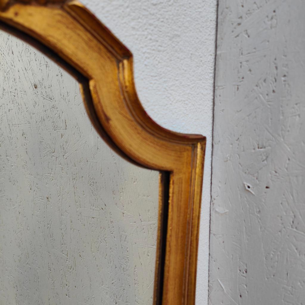 Vintage Goudkleurige Regency Rococo Barok Spiegel Schouwspiegel 406 image 8