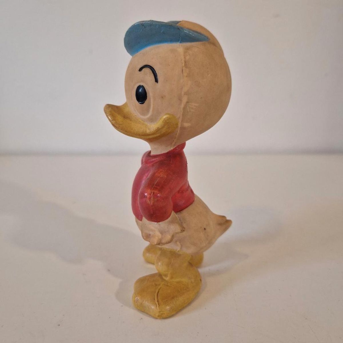 Antieke Rubberen Kwik Kwek Of Kwak Disney Vintage image 4