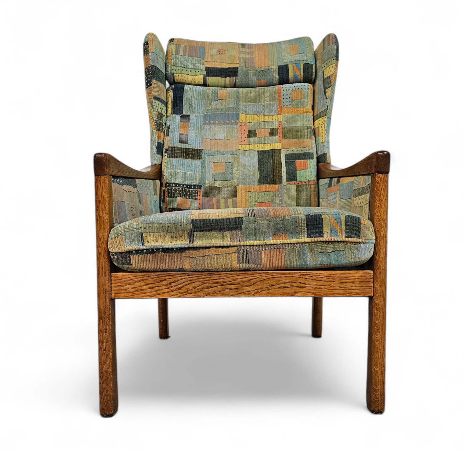 2 X Casala Wingback / Lounge / Armchair In Top Condition / 4 Small Cushions / 1960s image 13