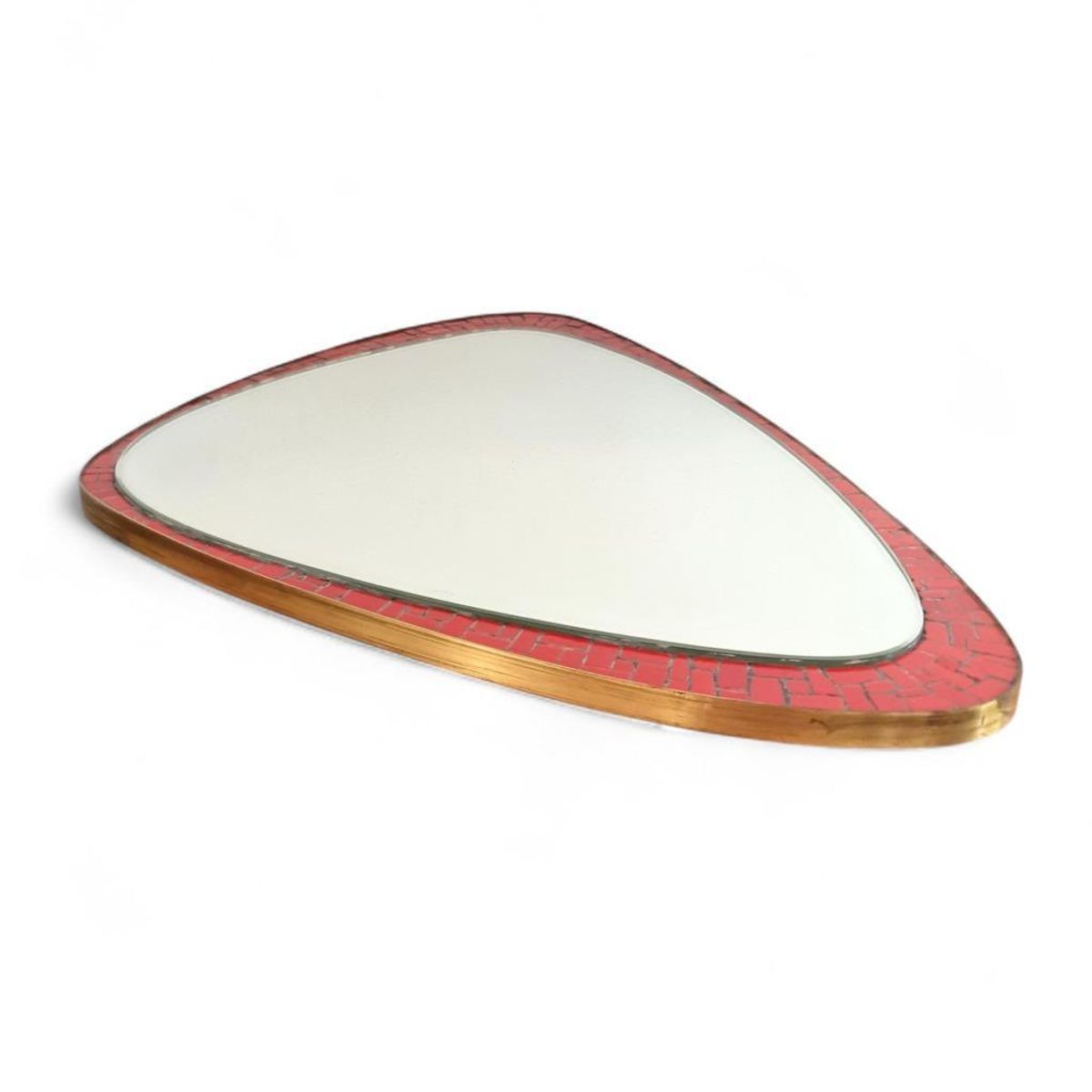 Mid Century Design Mozaïek Spiegel, Berthold Müller, 1950s image 2
