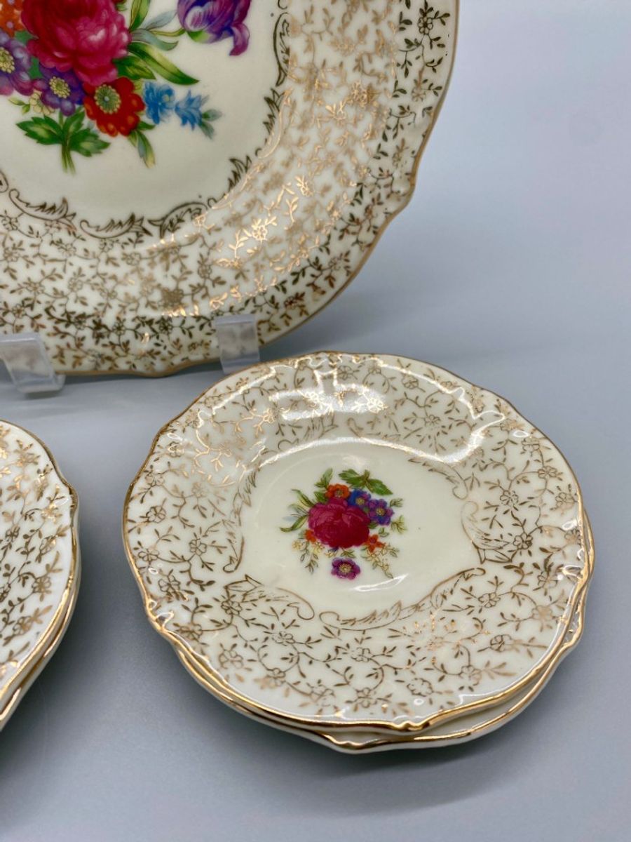 Petit Four Set 5 Delig Bloemdecor image 2