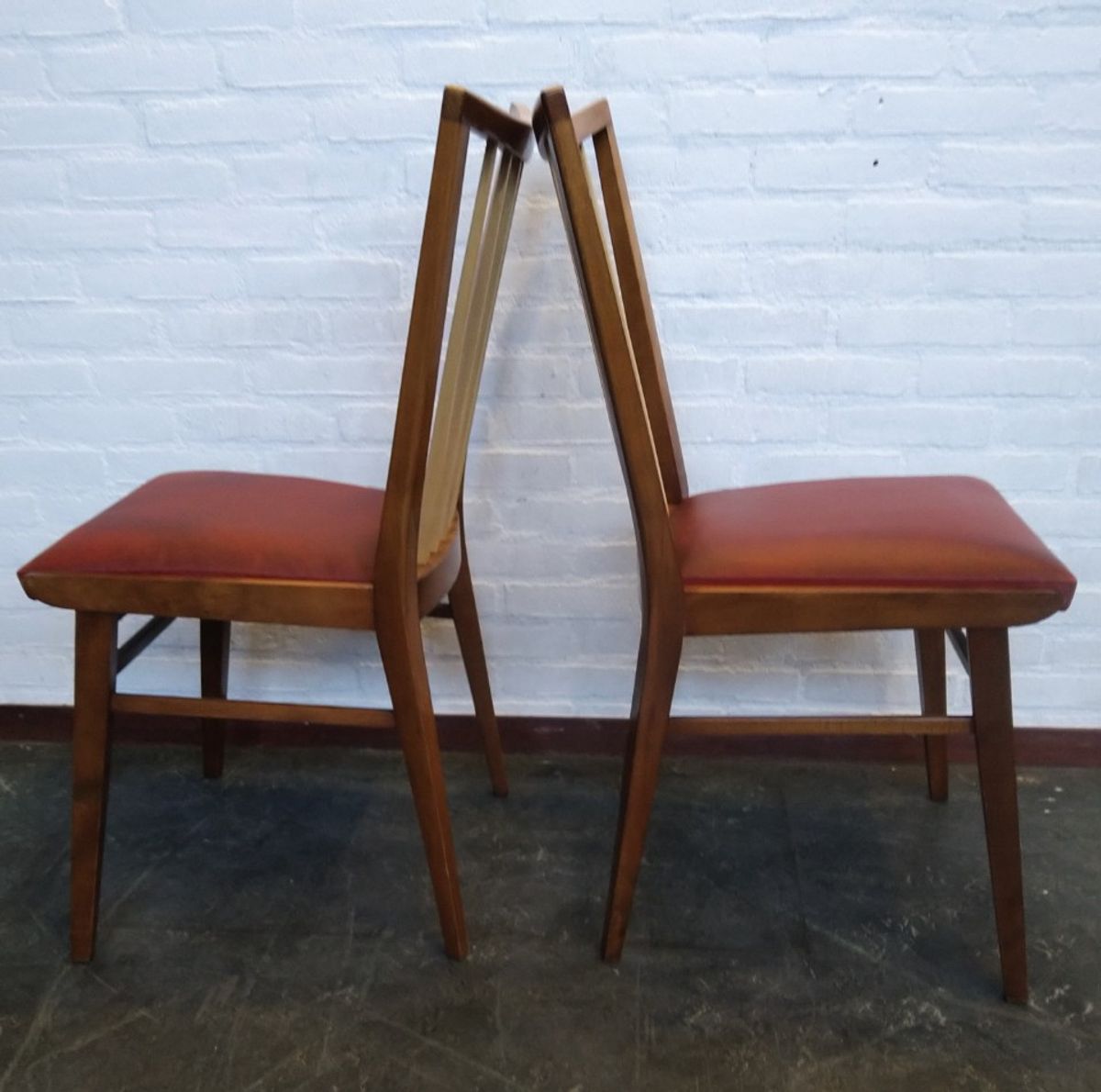 2 Vintage Design Stoelen '60 image 4