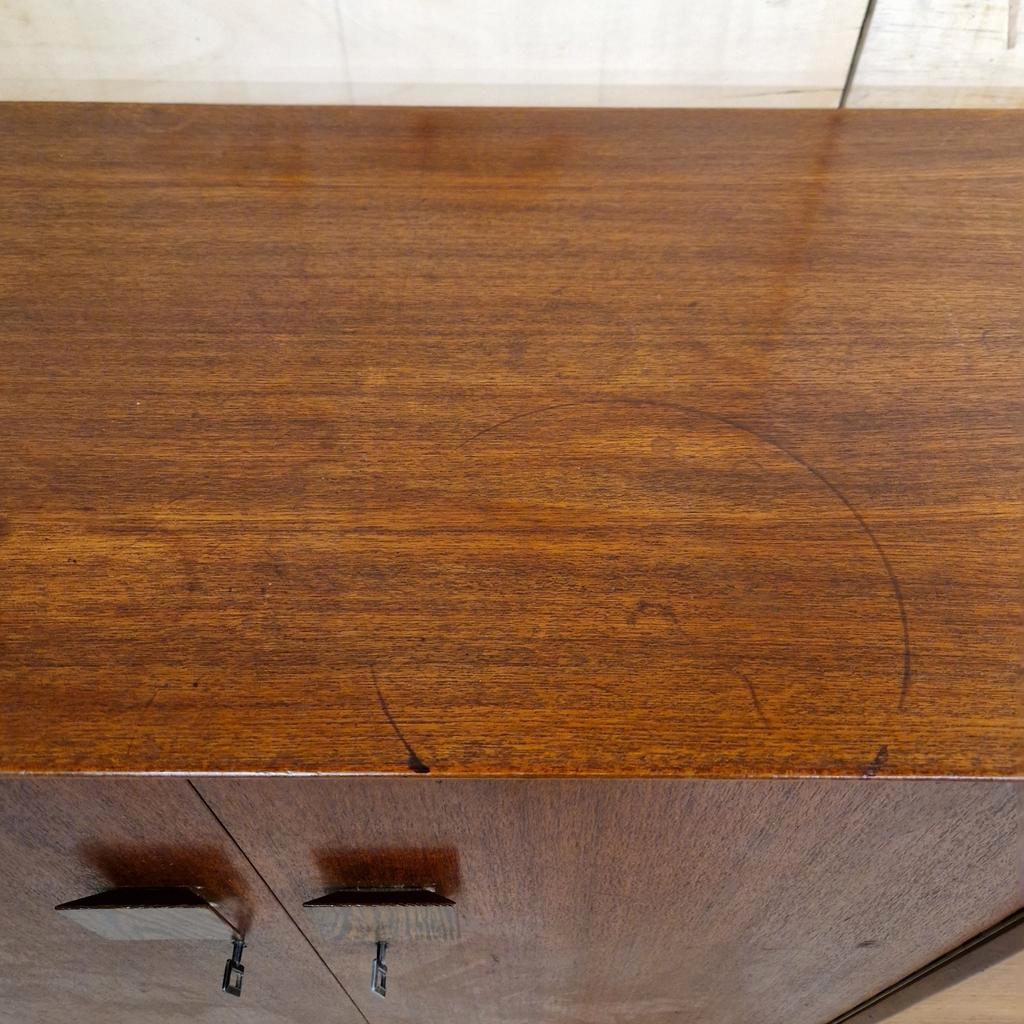 Vintage Kast Highboard Hilker Wandkast Dressoir Bar Bureau image 10