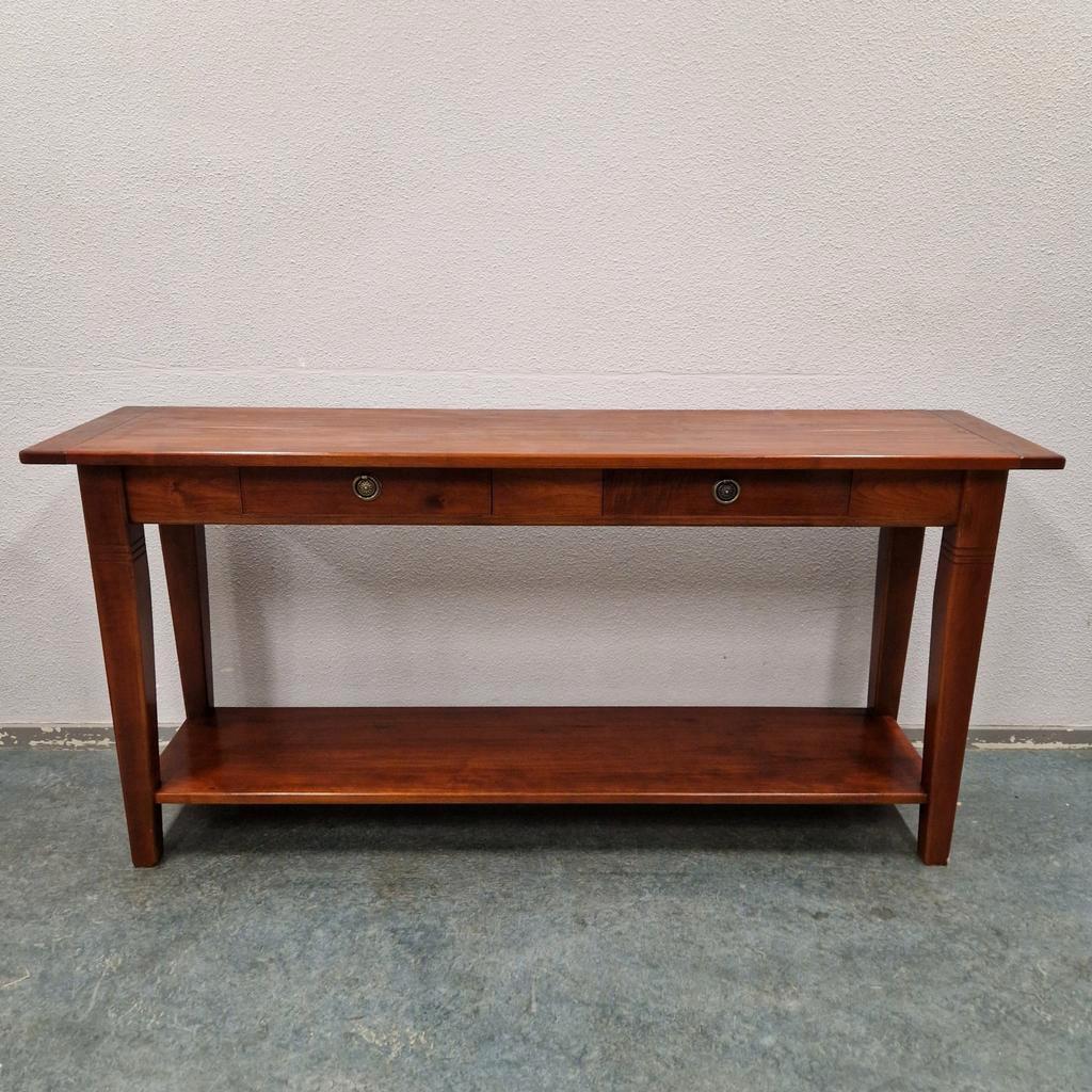 Klassieke Noten / Kersen Vintage Sidetable Dressoir Ladekast image 2