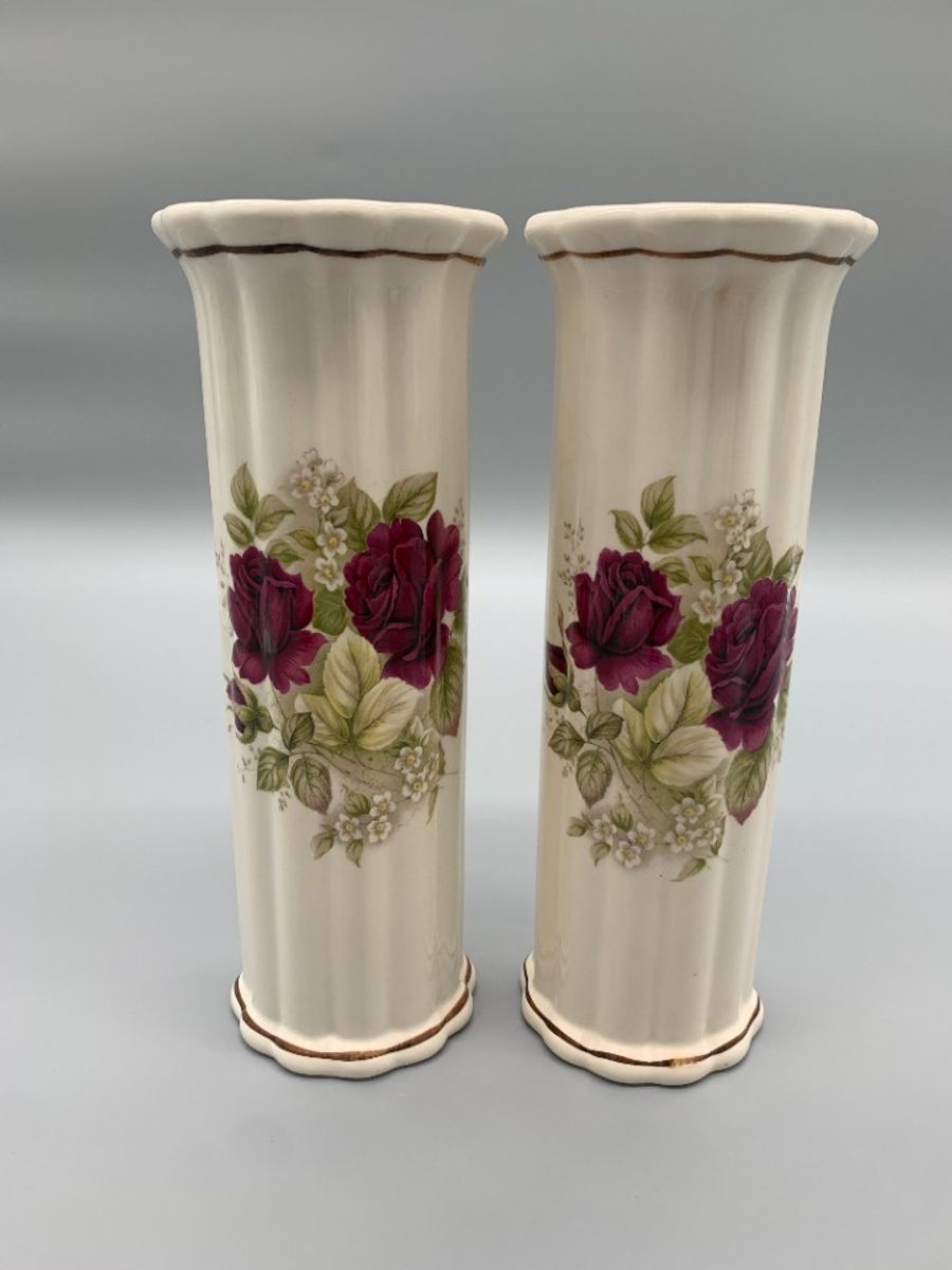 Set Vazen Roos Gouda 2 Stuks image 4