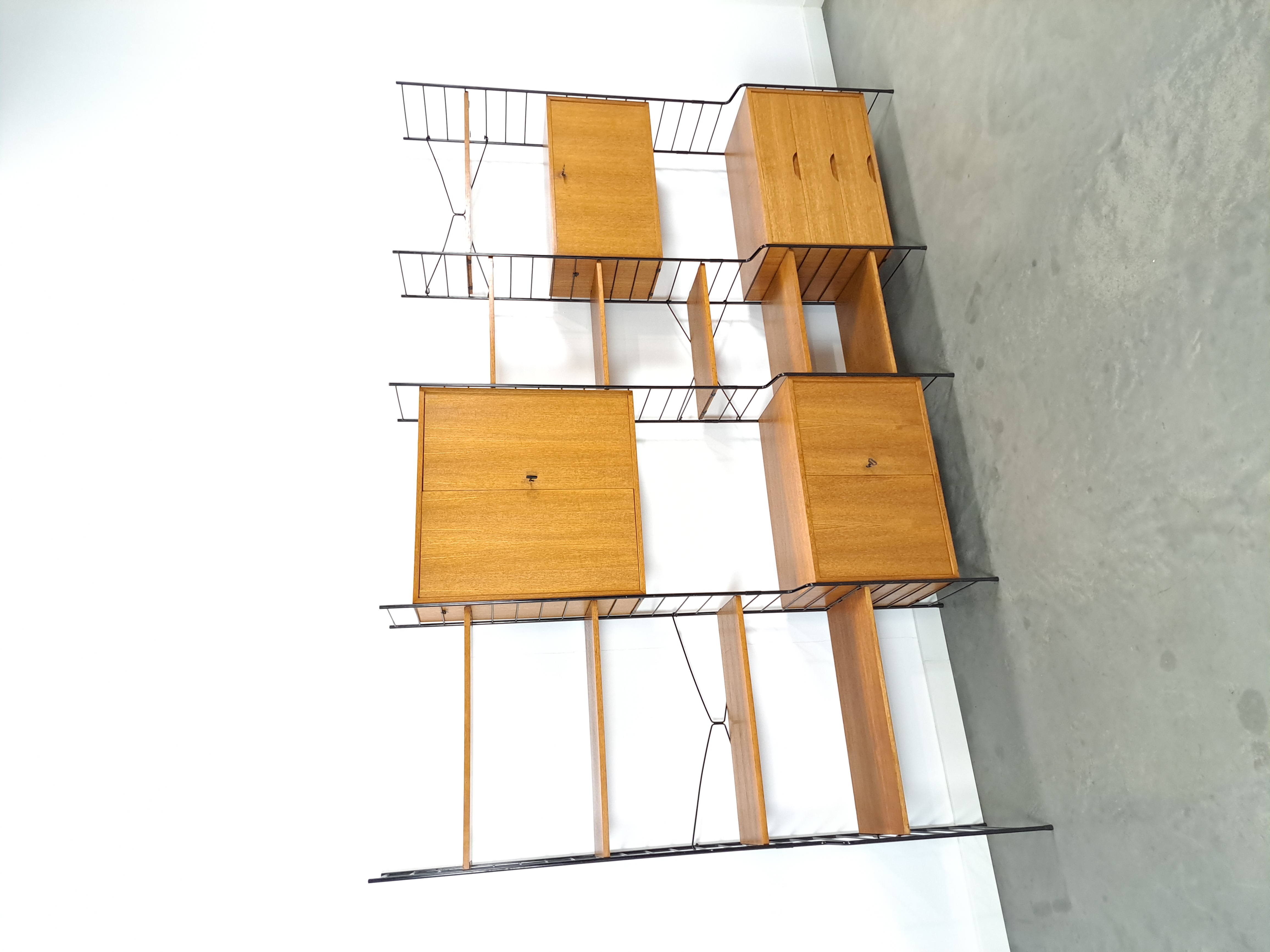Design Whb Teak Modulair Lp Wandsysteem Vrijstaand image 2