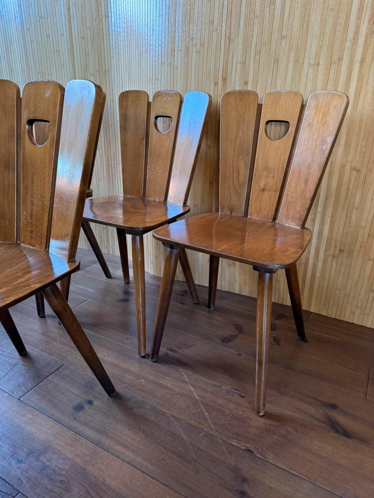 4 Brutalist Stoelen image 8