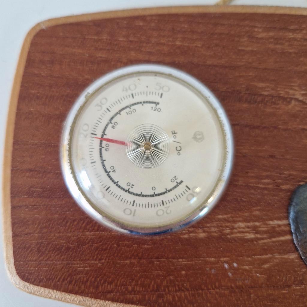 Jaren 50 Vintage Thermometer Fifties Wand Decoratie image 2