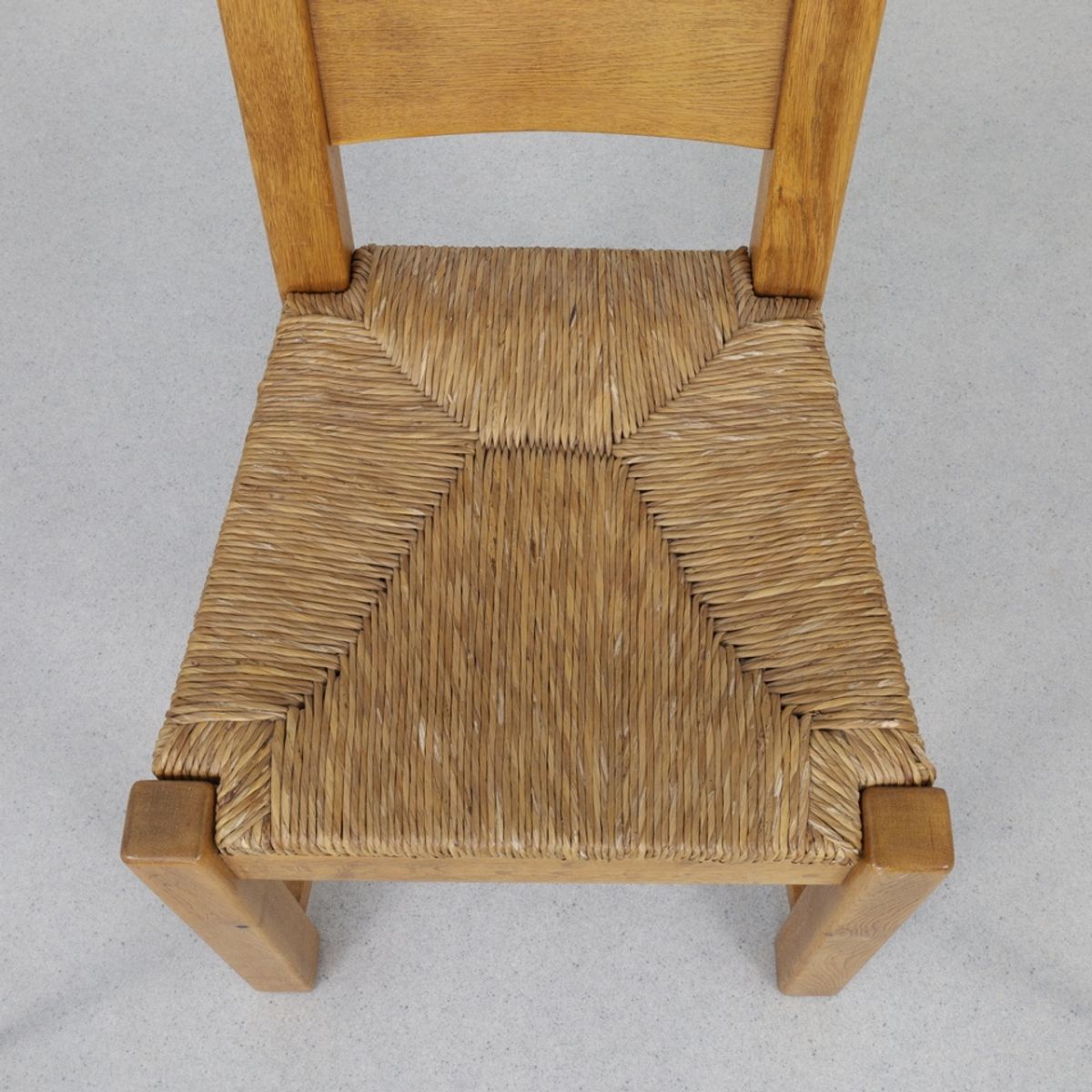 4x Vintage Eetkamerstoelen Brutalist 1970s image 9