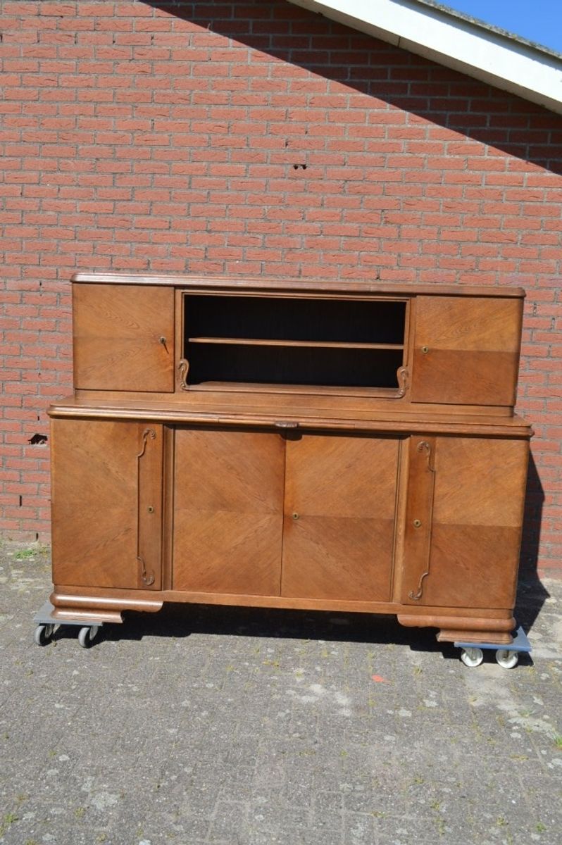 Duitse Biedermeier Buffetkast Of Dressoir image 4