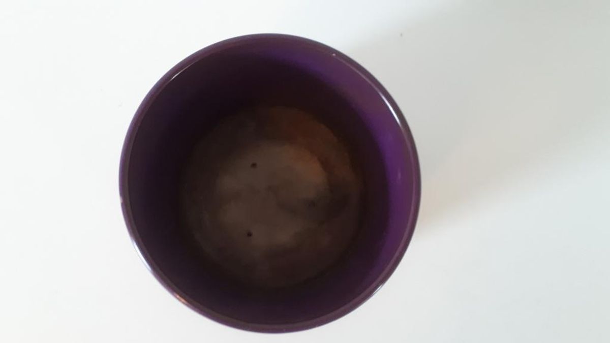 Grote Vintage Bloempot Paarse Retro Pot Jaren 70 image 6