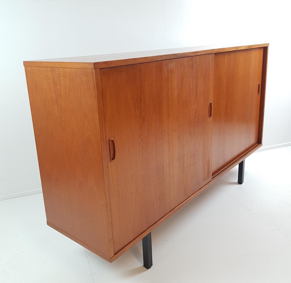 Vintage Deens Sideboard | Dressoir | Tv Meubel Teak image 11