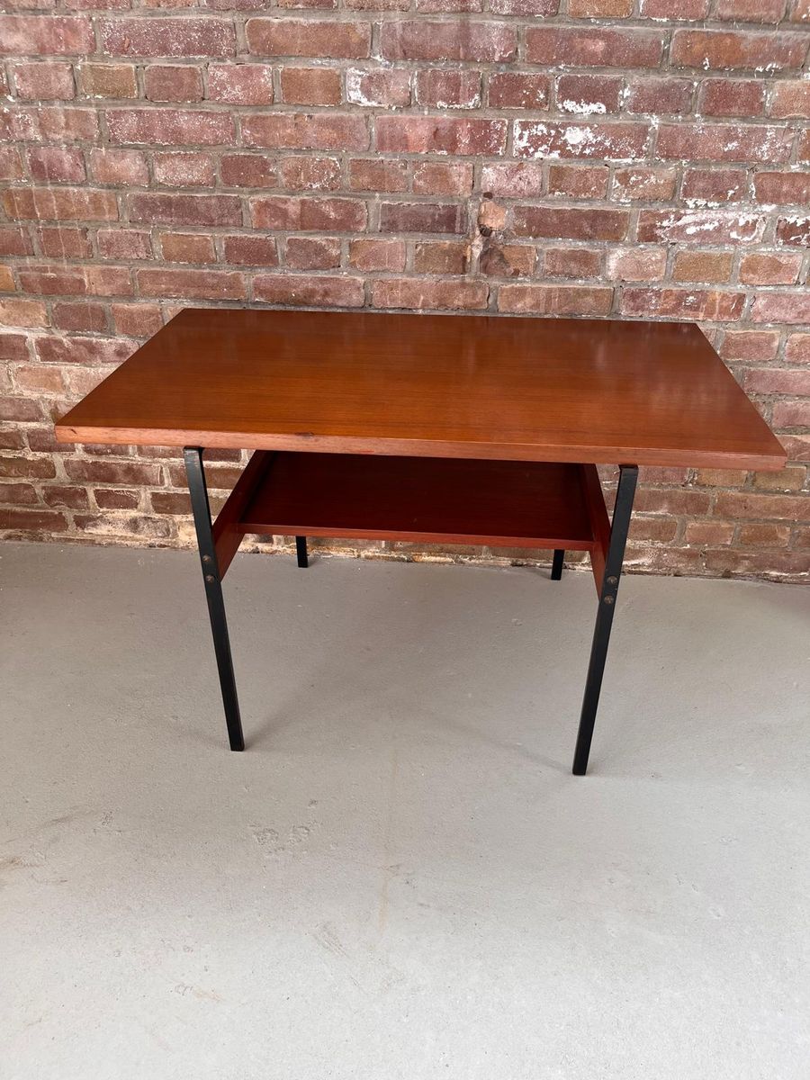 Vintage Houten Bijzettafel, Tafel, Audiomeubel image 16