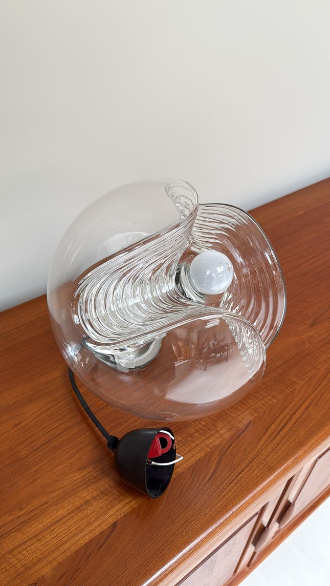 Vintage Peill & Putzler Wave Hanglamp Uit De Jaren 70 image 4