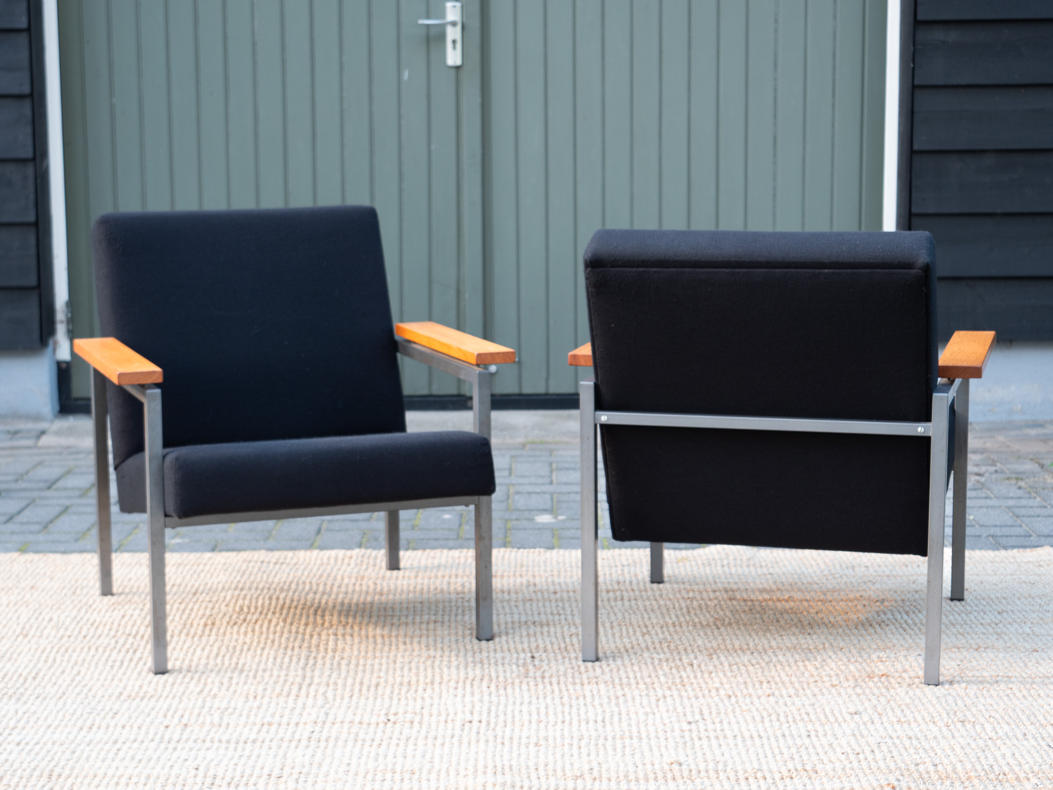 Gijs van der Sluis Model 30 | Vintage Design Stoelen | Stof image 7