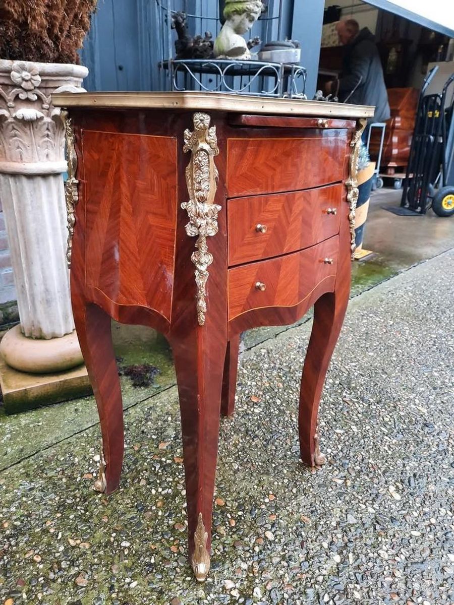 Fraai Ladekastje / Bijzettafeltje Louis Xvi Stijl. I image 4