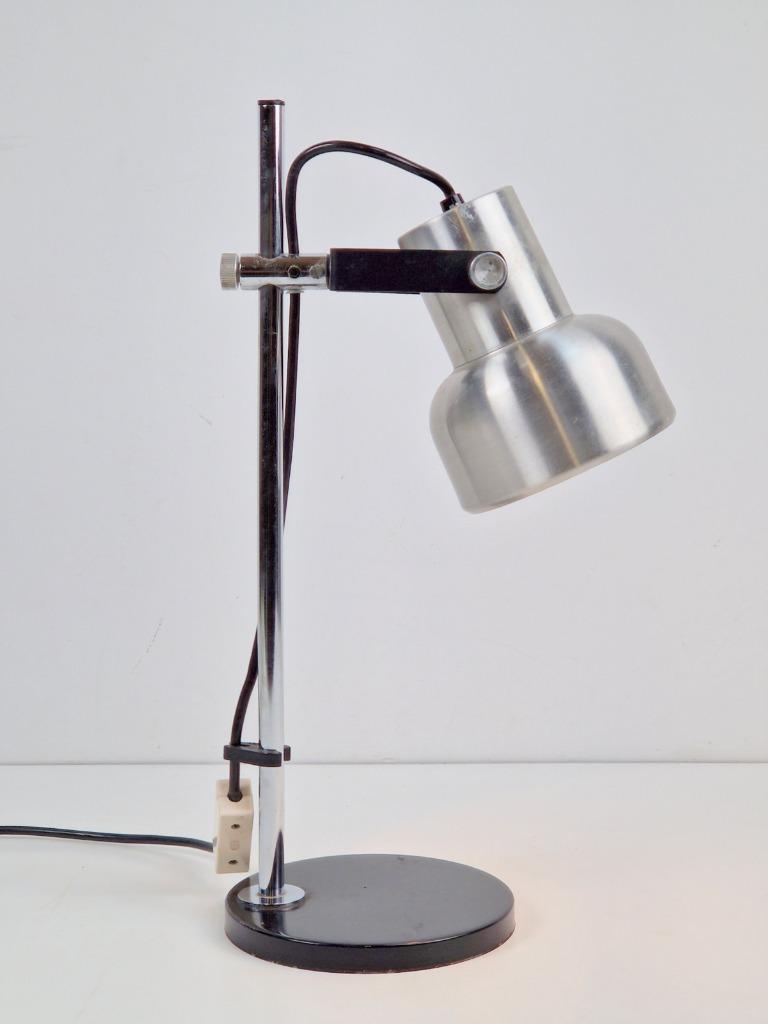 Vintage Anvia Alu Bureaulamp Hoogervorst '60 Mid Century image 4