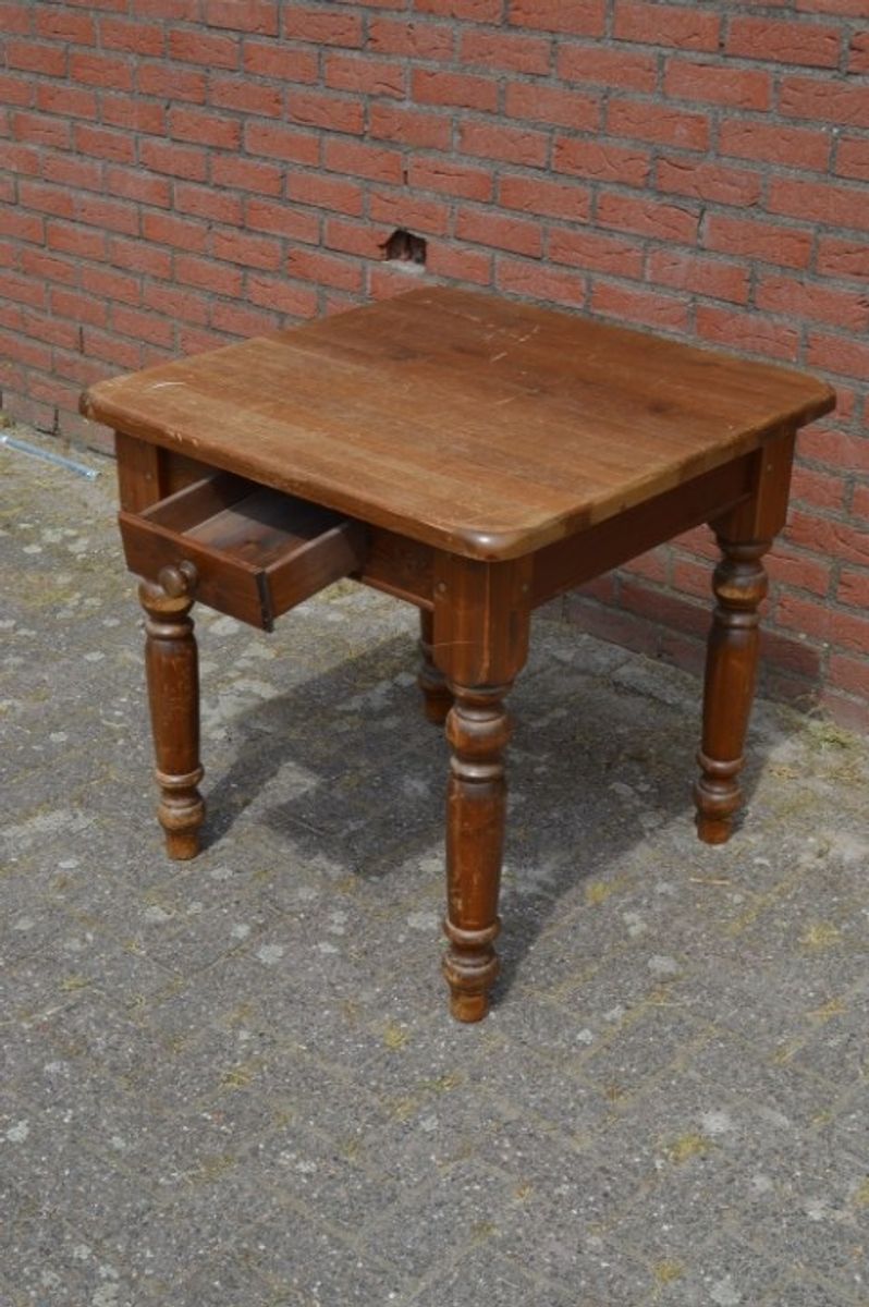 Grenenhouten Eettafel Vierkant image 5
