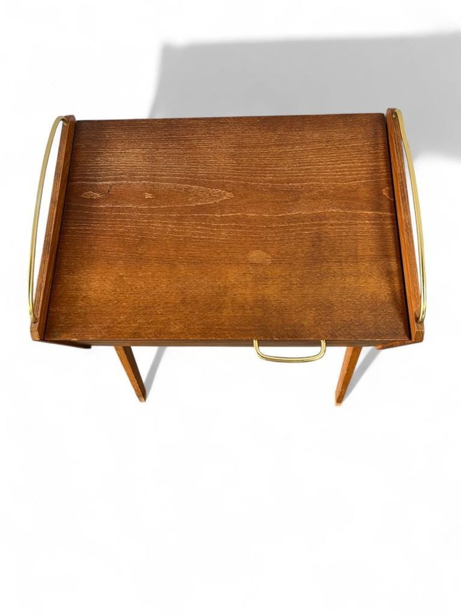 Vintage Naaikist Op Poten – Mid-century Opbergbox image 7