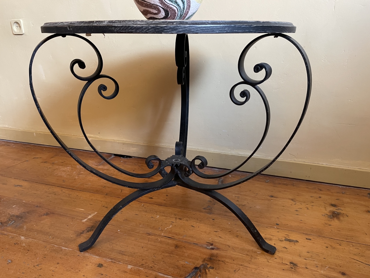 Vintage Tafeltje Salontafeltje Bijzettafel Frans image 8