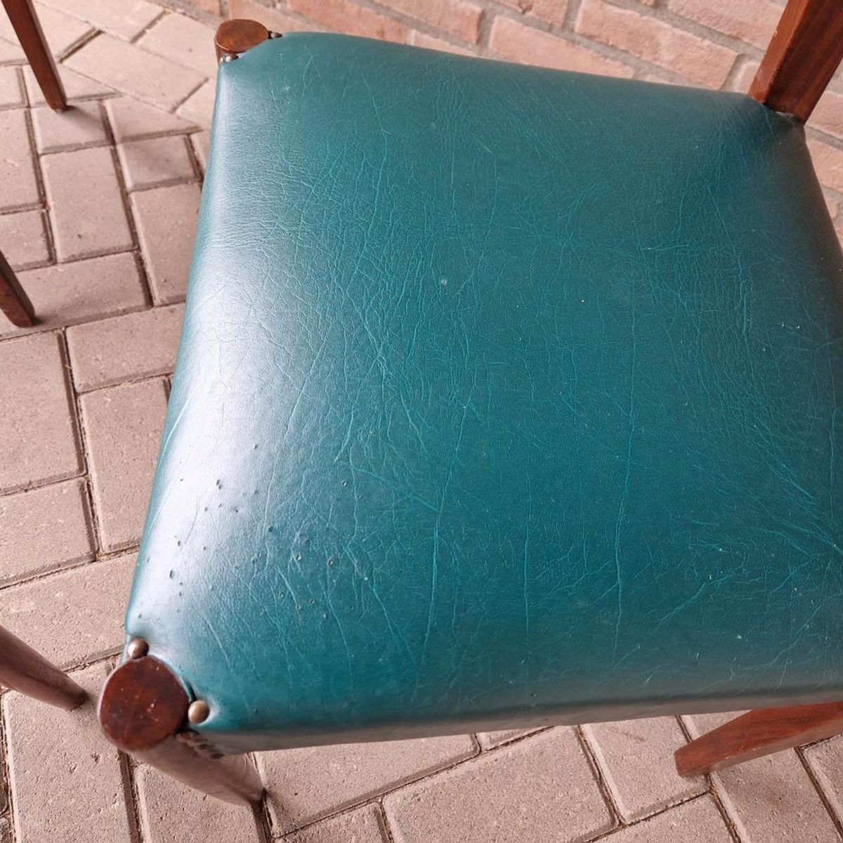 Set 4 Vintage Stoelen Deense Stoelen Jaren 60 image 12