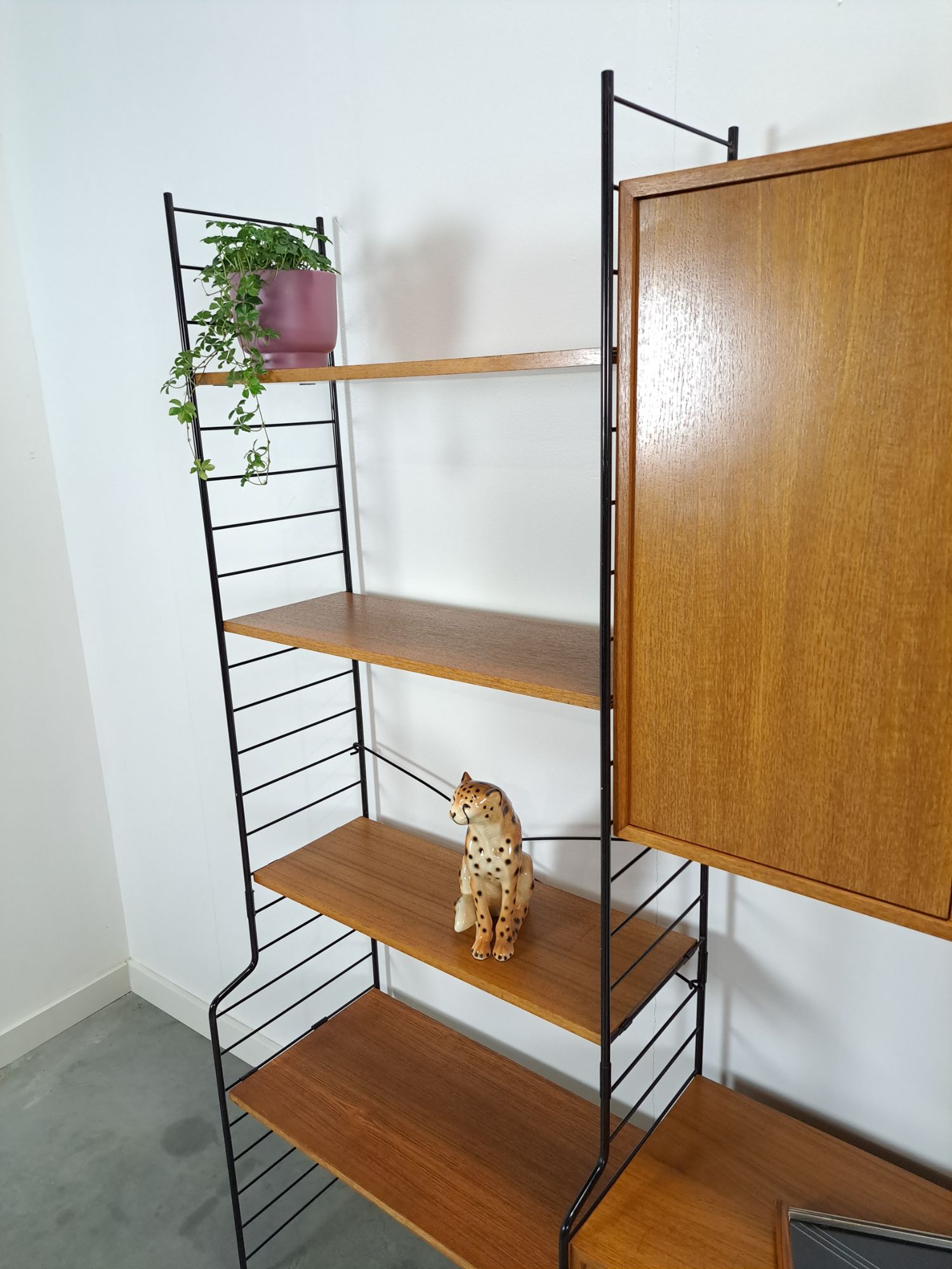 Design Whb Teak Modulair Lp Wandsysteem Vrijstaand image 20