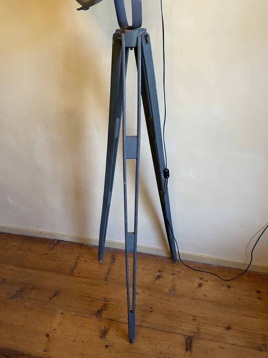 Vloerlamp Lamp Op Oud Statief Staand Industrieel Frns image 8